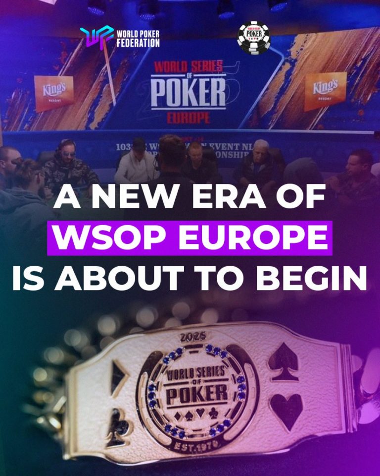 Публикация в Instagram от worldpokerfederation. Эта публикация на первой позиции.